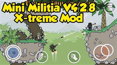 Mini Militia v4.2.8 One Shot Kill Mod by Gamer Aadil .